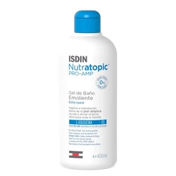 ISDIN Nutratopic Pro-Amp Zmiękczający Żel Pod Prysznic Do Skóry Atopowej 400ml