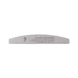 PEGGY SAGE 2-Way Nail File Zebra Coarse Pilnik Do Paznokci Dwustronny 100/100 Półksiężyc Zebra