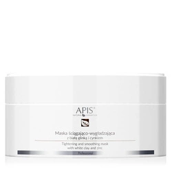 APIS Acne-Stop Tightening And Smoothing Mask Ściągająco-wygładzająca Maska Z Białą Glinką I Cynkiem 200ml