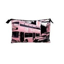 W7 Kosmetyczka Duża Kolorowa z Zamkiem