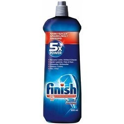 FINISH 5x Power Actions Rinse Aid Płyn Nabłyszczający Do Zmywarek 800ml