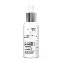 APIS Platinum Gloss Odmładzający Eliksir Z Platyną I Tripeptydem Miedziowym 30ml