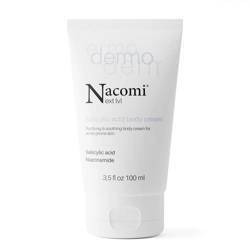 NACOMI Next Level Dermo Oczyszczająco-łagodzący Krem Do Ciała Z Kwasem Salicylowym I Niacynamidem 100ml