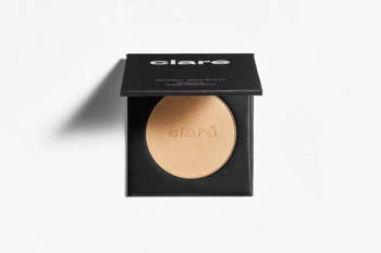 Clare  Makeup Prasowany Jedwabisty Puder Rozświetlający Honey Light 37