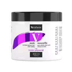 Vis Plantis Professional Maska do Włosów Blond i Siwych  Ochładzająca Kolor  400ml