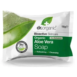 DR.ORGANIC Aloe Vera Soap Oczyszczające Mydło W Kostce Z Aloesem 100g