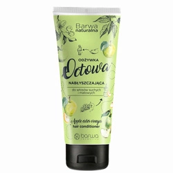 BARWA Naturalna Octowa Odżywka Nabłyszczająca Do Włosów Naturalnych I Matowych 200ml