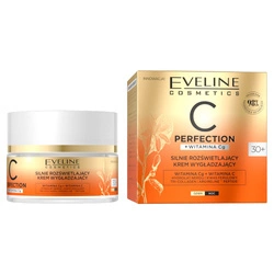 EVELINE C Perfection Silne Rozświetlający Krem Wygładzający 30+ Dzień/noc 50ml