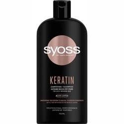 SYOSS Keratin Shampoo Szampon Do Włosów Słabych I Łamliwych 750ml