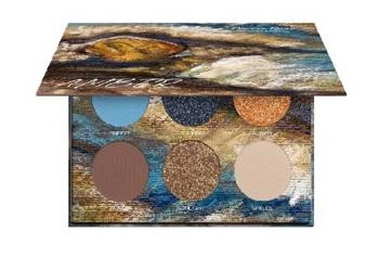 Pierre Rene Professional Paletka Cieni Do Powiek Amber - Kolekcja Ustka