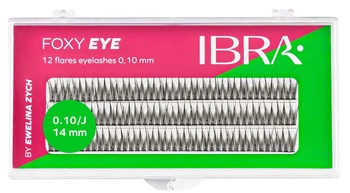 IBRA Foxy Eye Kępki Rzęs 14mm 120szt.