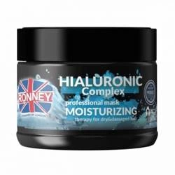 RONNEY Hialuronic Complex Professional Mask Moisturizing Nawilżająca Maska Do Włosów Suchych I Zniszczonych 300ml